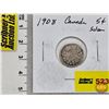 Image 1 : Canada Five Cent 1908 (SEE PICTURES!)  (Listing & Descriptions are a GUIDE ONLY and are subject to c