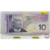 Image 5 : Canada $10 Bills 2005 (2 Consecutive) : Jenkins/Carney #BTY5503600-601 (See Pictures for Varieties, 