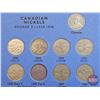 Image 3 : Canada Five Cent Collection in Whitman Portfolio : 1922 - 1960 (45 Coins) (Missing 1926 Far 6) (See 