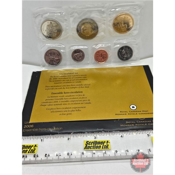 RCM Canada Uncirculated Year Set 2006 (SEE PICTURES!)  (Listing & Descriptions are a GUIDE ONLY and 
