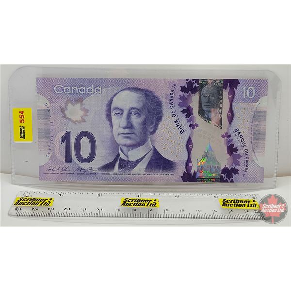 Canada $10 Bill 2013 : Wilkins/Poloz #FTS9214779 (See Pictures for Varieties, Conditions, Serial Num