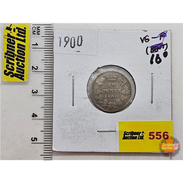Canada Ten Cent 1900 (SEE PICTURES!)  (Listing & Descriptions are a GUIDE ONLY and are subject to ch