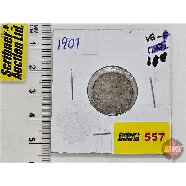 Canada Ten Cent 1901 (SEE PICTURES!)  (Listing & Descriptions are a GUIDE ONLY and are subject to ch