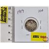 Image 1 : Canada Ten Cent 1919 (SEE PICTURES!)  (Listing & Descriptions are a GUIDE ONLY and are subject to ch