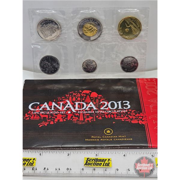 RCM Canada Uncirculated Year Set 2013 (See Consignor Notes in Pictures) (SEE PICTURES!)  (Listing & 