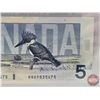 Image 3 : Canada $5 Bill 1986 "A" Replacement : Knight/Dodge #HNA9835475 (BCS Cert : Choice UNC 63 Original) (
