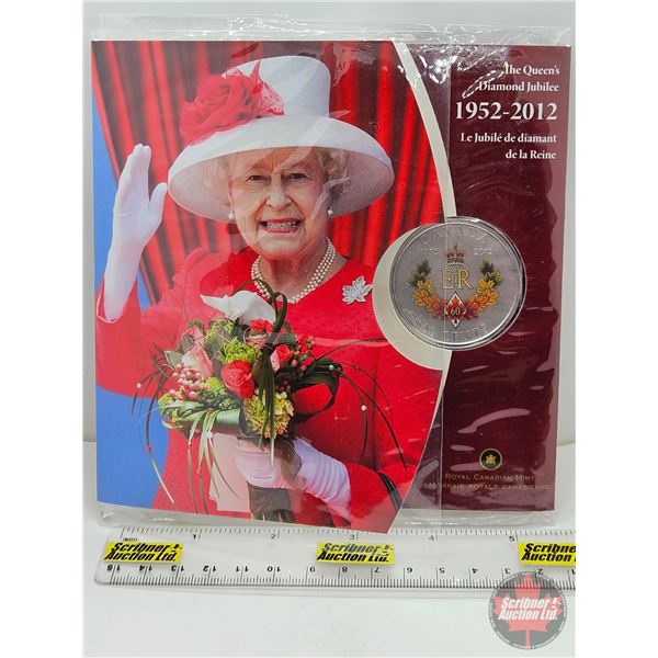 RCM Canada 50-Cent : The Queen's Diamond Jubilee 1952-2012 (Unopened) (SEE PICTURES!)  (Listing & De