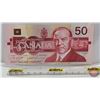 Image 5 : Canada $50 Bills 1988 (2 Consecutive) : Knight/Thiessen #FHT8391958-959 (See Pictures for Varieties,