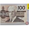 Image 3 : Canada $100 Bill 1988 : Knight/Dodge #BJT7112585 (See Pictures for Varieties, Conditions, Serial Num