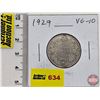 Image 1 : Canada Twenty Five Cent 1929 (SEE PICTURES!)  (Listing & Descriptions are a GUIDE ONLY and are subje
