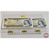 Image 1 : Canada $1 Bills 1973 (50 Consecutive) : Crow/Bouey #BFG2396301-6350 (See Pictures for Varieties, Con
