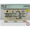 Image 1 : Canada $20 Bill 1991 : Thiessen/Crow #AID9970022 (PCGS Cert : Very Choice New 64PPQ) (See Pictures f