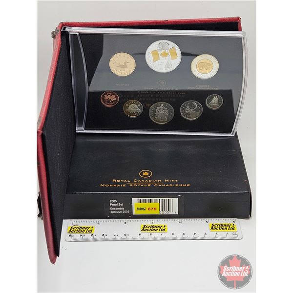 RCM Canada 2005 Proof Set (COA) (SEE PICTURES!)  (Listing & Descriptions are a GUIDE ONLY and are su
