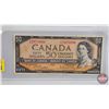 Image 2 : Canada Bills 1954 (3): - $10 Bill : Bouey/Rasminsky #MT5582348 - $20 Bill : Beattie/Rasminsky #SE379