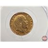 Image 2 : Great Britain 1910 Half Sovereign (PCGS Cert : AU50) (.9167 Gold) (3.99g) (SEE PICTURES!)  (Listing 