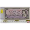 Image 1 : Canada $10 Bill 1954 : Beattie/Rasminsky #SV3816060 (See Pictures for Varieties, Conditions, Serial 