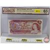 Image 1 : Canada $2 Bill 1974 : Lawson/Bouey #UH2361632 (BCS Cert: Gem UNC 65 Original) (See Pictures for Vari
