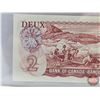 Image 5 : Canada $2 Bill 1974 : Lawson/Bouey #UH2361632 (BCS Cert: Gem UNC 65 Original) (See Pictures for Vari