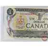 Image 2 : Canada $1 Bill 1973 : Crow/Bouey #ECD6628309 (BCS Cert : Gem UNC 67 Original) (See Pictures for Vari