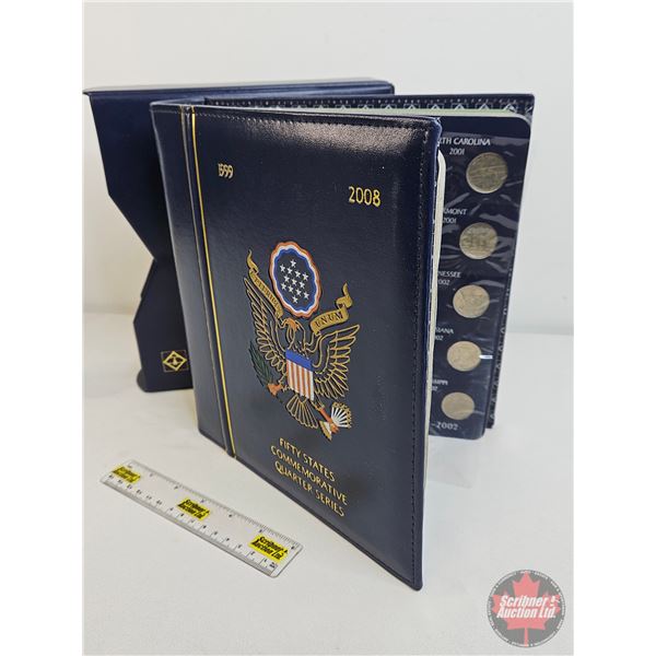 USA Statehood Quarters Collection in Portfolio : 1999 - 2008 (See Pictures for Varieties / States / 