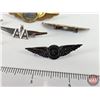 Image 2 : Transportation Pins (6): Wings (United, Junior Stewardess, Bluebird Bus, etc!)