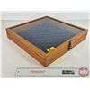 Image 4 : Counter Top Display Case : Glass Flip Top (Total Measures: 3"H x 16"W x 16"D)
