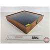 Image 5 : Counter Top Display Case : Glass Flip Top (Total Measures: 3"H x 16"W x 16"D)