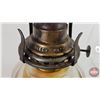 Image 5 : Coal Oil Lamp (Clear) (Insert) : Queen Mary Burner (Total Measures w/Chimney : 12-3/4"H)