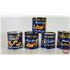 Image 2 : Planters Peanuts Tins (8) (Each Measures: 3-1/2"H x 2-1/2"Dia)