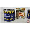 Image 2 : Planters Tin Collection (Variety) (5) (Tallest Measures: 4-1/2"H)