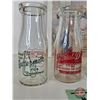Image 5 : Dairy Collector Combo :  - (4) Cream Bottles - (12) Dairy Tokens - Calendar (14-1/2"H) - (2) Repro P
