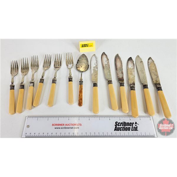 French Ivory Silverware (13pcs)