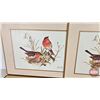 Image 2 : Hardboard Place Mats (8) (Bird Motif) w/Dall-Craft Wooden Fruit Bowl Centre Piece (2 Pc) (Place Mats