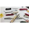 Image 5 : Pocket Knife Collection (20+) including Folding Skeleton Key