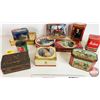 Image 1 : Confection Tin Collection (11) including Royalty, RCMP, etc (Tallest Measures : 6-1/4"H)