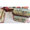 Image 5 : Confection Tin Collection (11) including Royalty, RCMP, etc (Tallest Measures : 6-1/4"H)