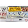 Image 6 : Saskatchewan Lic Plates (20) (Measures : 6" x 12")