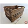 Image 1 : Wooden PEPSI Bottle Crate (1973) (10"H x 18"W x 11-3/4"D)