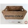 Image 4 : Wooden PEPSI Bottle Crate (1973) (10"H x 18"W x 11-3/4"D)