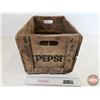 Image 5 : Wooden PEPSI Bottle Crate (1973) (10"H x 18"W x 11-3/4"D)