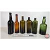 Image 7 : Bottle Collection (17) (Green & Brown) Variety (Tallest Measures: 12"H)