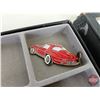 Image 20 : Collector Combo : Pins, Keychains & Badges Collection (19) (Automobile Theme) with Display Box / Gla