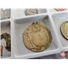 Image 11 : Collector Combo: Medallions; Tokens; Badges; Pins; Money Clip; Tape Measure; etc!!! with Display Box