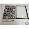 Image 2 : Collector Combo: Medallions; Tokens; Badges; Pins; Money Clip; Tape Measure; etc!!! with Display Box