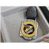 Image 6 : Collector Combo ~ Military Theme : Medallions; Tokens; Badges; Pins; etc!!! with Display Box (no Lid
