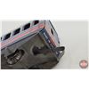 Image 9 : Wind Up Tin Toy Trains : 2 Engines & 2 Cars