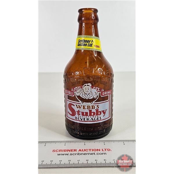 WEBB's Stubby Beverages (Red / White ACL) (7"H)