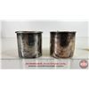 Image 7 : Silver Plated Nursery Rhyme Cups (2): Humpty Dumpty ; Goldilocks & Three Bears (Both Measure: 2-3/8"