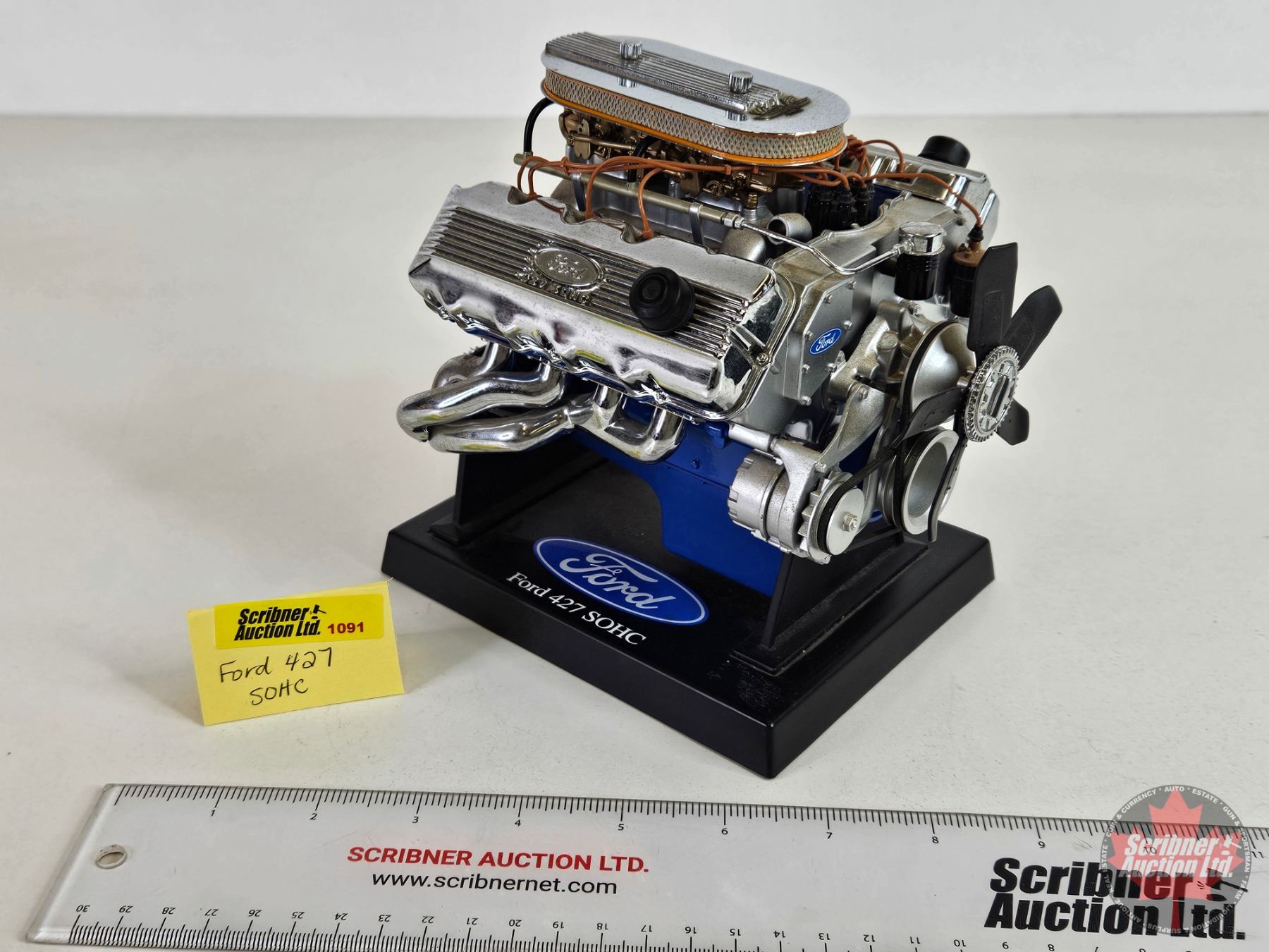 Diecast/Plastic Engine Model : FORD 427 SOHC (6-1/2