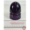 Image 1 : Canadian Pacific RY. CO. Insulator (Purple) (3-1/2"H)